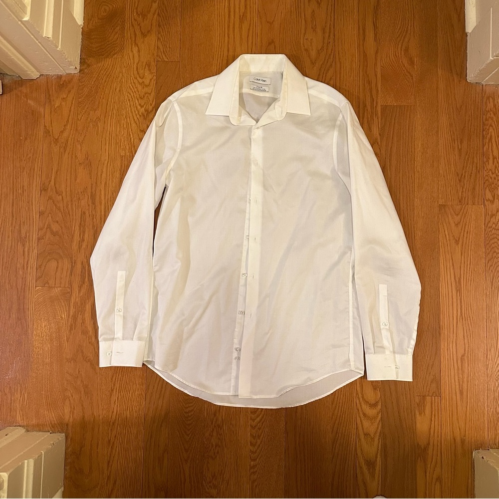 Calvin Klein White Dress Shirt